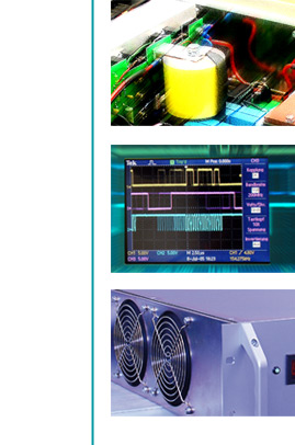 Bildcollage mit technischen Nahaufnahmen